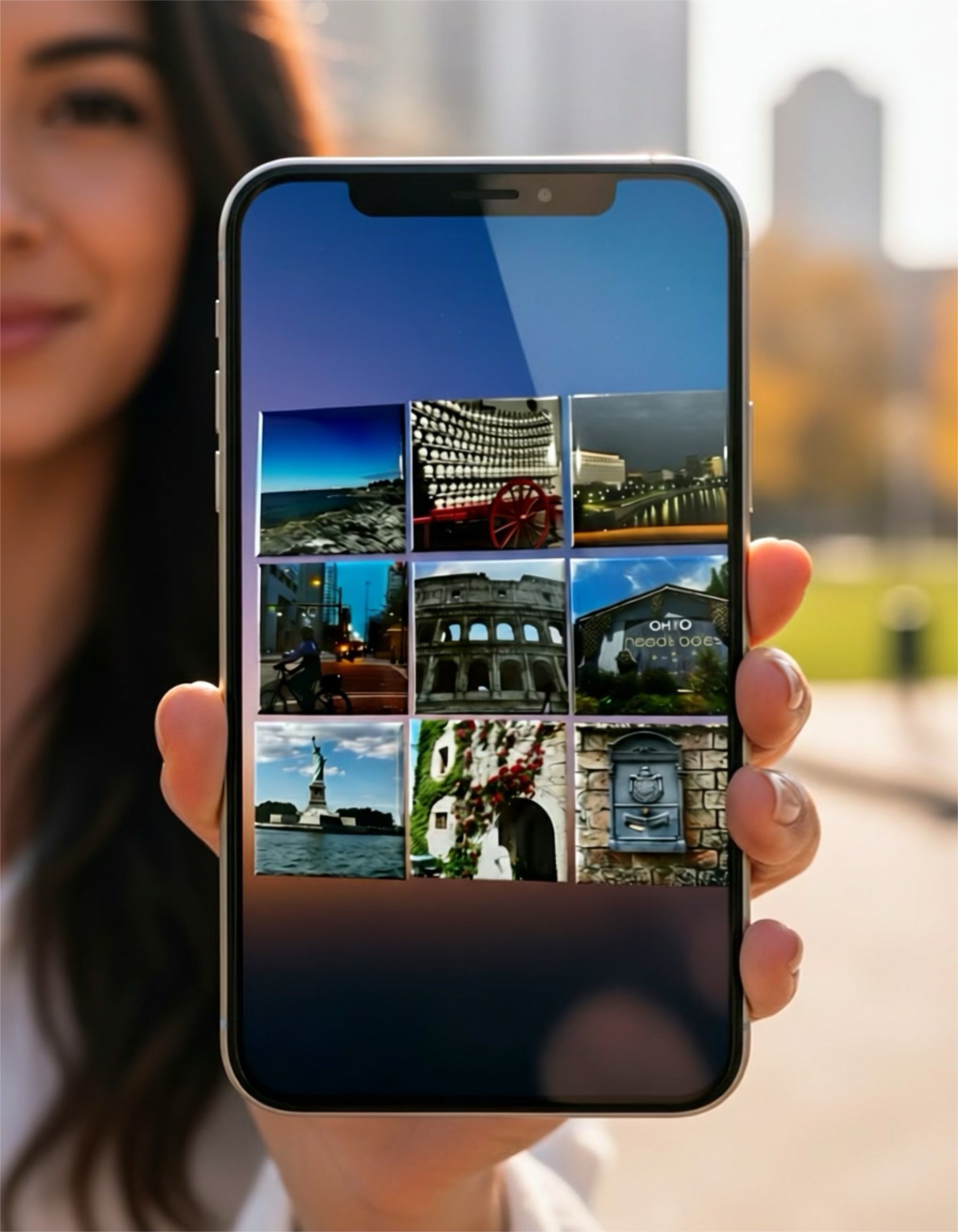 Square Photo Magnet (2.5" × 2.5") — Set of 6