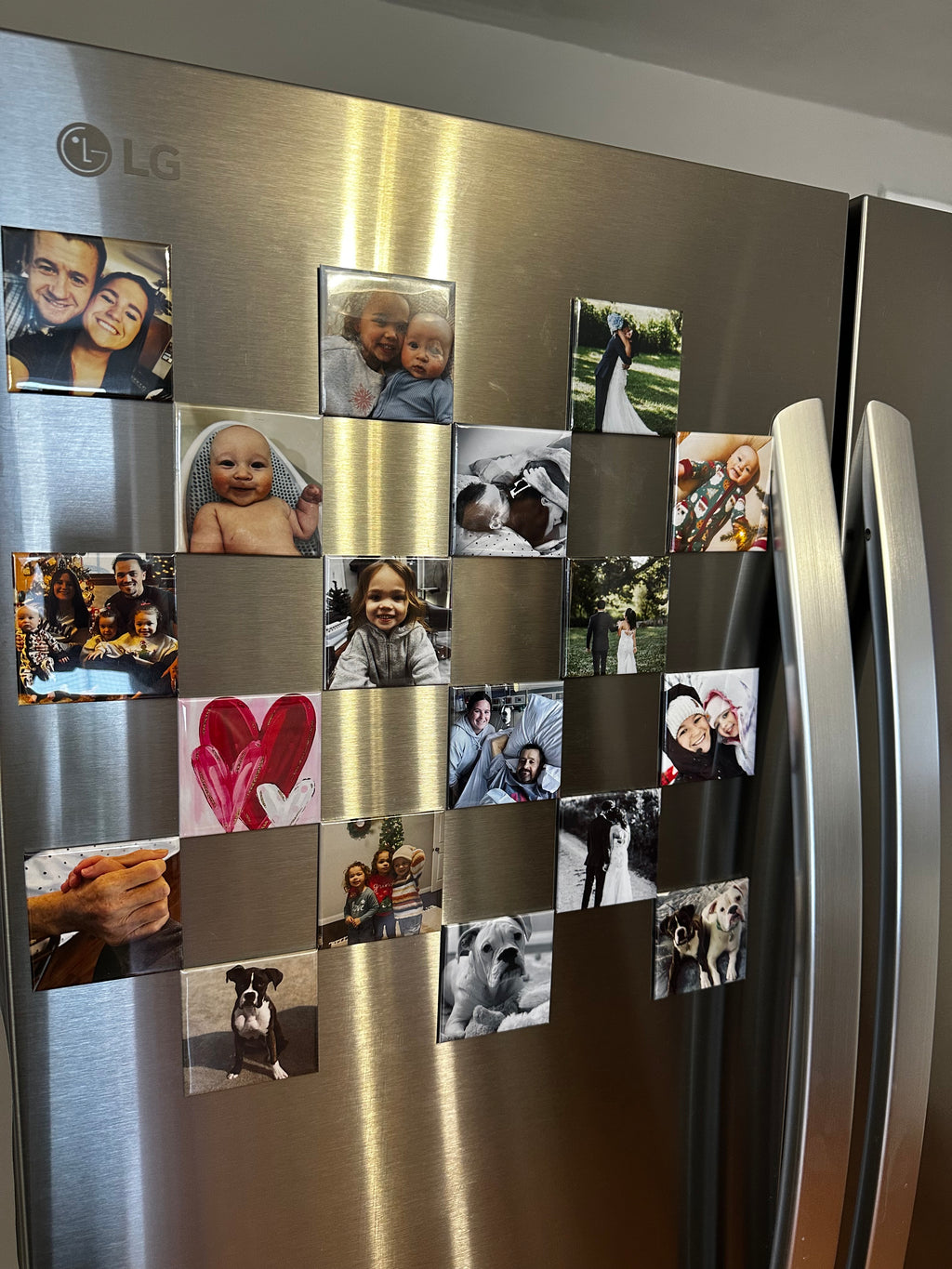 Square Photo Magnet (2.5" × 2.5") — Set of 6